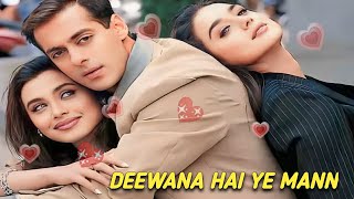 Deewana Hai Ye Mann  Chori Chori Chupke Chupke2001 Song  Salman Khan  Rani Mukherjee [upl. by Aierb215]