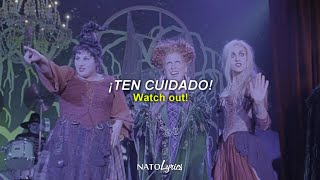 I Put A Spell On You 🎃 Sub Español  Inglés  Hocus Pocus  Abracadabra [upl. by Ausoj808]