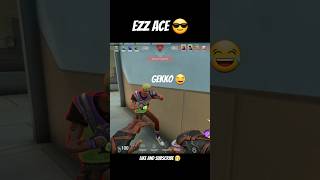 Raze ACE 😜 With Geko Getting 🔪 [upl. by Ynhoj]