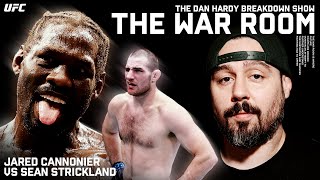 Jared Canonnier vs Sean Strickland  Dan Hardy Breakdown The War Room Ep 242 [upl. by Nuahs]