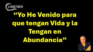 Yo He Venido para que tengan Vida y la Tengan en abundancia Apóstol Jose Miguel Caceres [upl. by Neeka3]