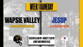 Wapsie Valley vs Jesup  Varsity Football [upl. by Yanehs821]