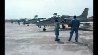 Sri Lanka Air Force  Kfir and K8 Jets [upl. by Gnol]