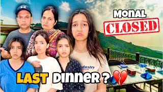 Last Dinner At Monal Islamabad 💔  Monal Bnd Kiun Horha😭 Sistrology  Rabia Faisal Vlogs [upl. by Armahs]