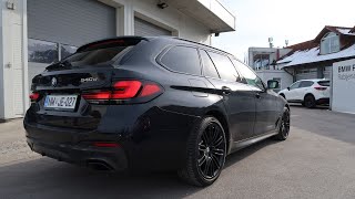 2021 BMW 540d xDrive Touring M Sport  340 hp   Visual Review by Supergimm [upl. by Bathulda]