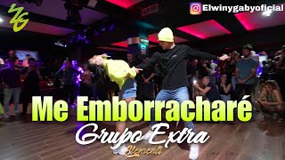 ⚡️Elwin y Gaby⚡️ Me emborracharé grupo extra bachata social dance [upl. by Assirok]