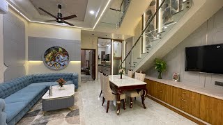 Latest 3 bedroom luxury house design with Rooftop Garden  House design  villa in Jaipur [upl. by Hnah]