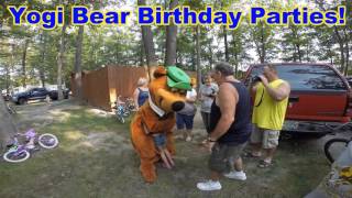 Yogi Bears Jellystone Park at Kozy Rest 2015 Video [upl. by Kriste361]