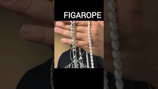 Combining a rope chain and a figaro chain FIGAROPE [upl. by Yrotciv]