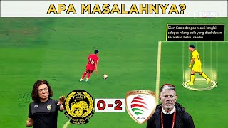 Malaysia 0  2 Oman I Analisis Taktikal I Semua Serba Tak Kena [upl. by Llacam818]