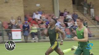 Highveld Interhigh Athletics 23 at Ermelo High School 18022023  Sprints Boys [upl. by Giacopo322]