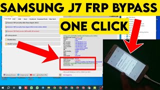 Samsung J7 Prime G610F Frp Bypass One Click SamFw Tool V471 Free [upl. by Gennaro]