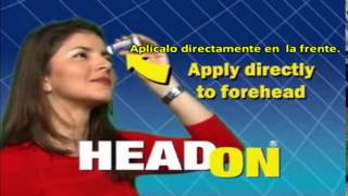 head on Commercial 1Sub español [upl. by Erickson738]