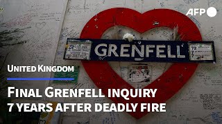 Dishonesty and greed among causes of Grenfell Tower fire inquiry rules  AFP [upl. by Oicatsana33]