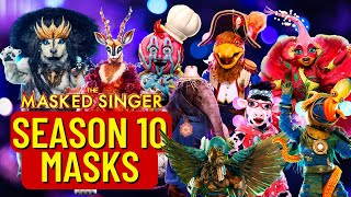 All Masked Singer Season 10 Costumes [upl. by Jeramie463]