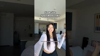 Nashville Apartment Tour Full tour on IG 1 Bedroom  2400 a month apartmenttour nashville [upl. by Aimat]