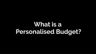 Task Force on Personalised Budgets [upl. by Rudolfo]