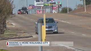 Efforts to make Texarkana a more walkable city underway [upl. by Enilecram]