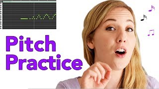 Vocal Exercise to Practice Singing on Pitch [upl. by Arimas366]