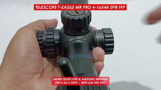 REVIEW PENGATURAN TURRET ATAS BAWAH TELESCOPE TEAGLE MR PRO 416X44 SFIR FFP [upl. by Sidoon]