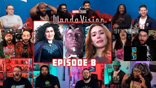 WandaVision Episode 8 Reaction Mashup  Previously On [upl. by Elocel313]