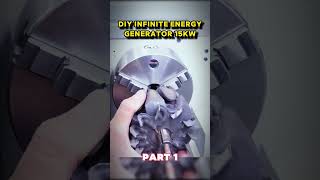 DIY Infinity Energy Generator Endless Power Hack part 1 diygenerator [upl. by Nahtaneoj]