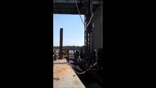 SuperPile Air Hammer Installation Video [upl. by Chatav501]