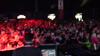 IMG1145 T in the Park slam in the slam tent percolating 2012MOV [upl. by Aicelf]