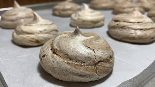 Chocolate Swirl Meringue Cookies Recipe [upl. by Mattland630]