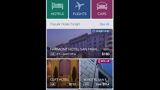 Expedia Hotels Flights amp Cars App  New Look amp Added Features [upl. by Kuo]