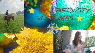 Vlogmas 1 ⭐ MÓJ PIERWSZY VLOGMAS ⭐ zawody skokowe ⭐ [upl. by Schlicher300]