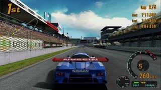 3 Gran Turismo 3  Nissan R390 GT1 Race Car 98 HD PS2 Gameplay [upl. by Kitti480]