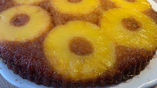 Gâteau renversé à l’ananas caramélisé [upl. by Nalda139]