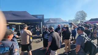 Winternationals 2024 Nitro Funny Car Warm Up [upl. by Ellasal]