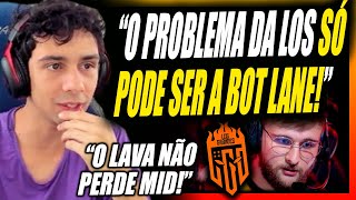 BRUCER FALA SOBRE O RANGER E O TIME DA LOS GRANDES PARA O CBLOL 2023 [upl. by Aicatsue348]