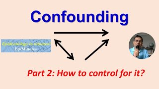 How to control for confounding in epidemiology [upl. by Sokcin]