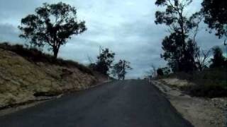 Baralaba QLD  Dawson River in flood  10 Sept 10 [upl. by Nonnaer]