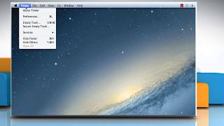 How to show the Mac® application file extension Tutorial [upl. by Stortz]