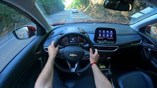 Novo Chevrolet Tracker Premier 12 Turbo 2022  POV Test drive 4K Sem narração [upl. by Besse]