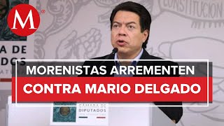 Morenistas disidentes exigen renuncia de Mario Delgado y Citlalli Hernández [upl. by Amihsat]