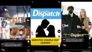 DISPATCH COUPLE 2024 LEAKED BTS JUNGKOOK  BLACKPINK ROSE  COUPLE 2024 [upl. by Kester]