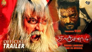 Kanchana 4 Trailer – Tamil Comedy Horror Movie  Thalapathy Vijay  Ragava Lawrence  Thalapathy 69 [upl. by Hermina934]