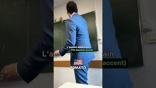 🇬🇧 TOMATO 🇺🇸 english teacher school students pupils pronunciation accent tomato [upl. by Aihsekram]