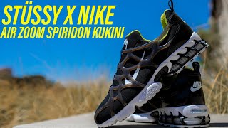 WATCH BEFORE YOU BUY Stussy Nike Air Zoom Spiridon Kukini Bright Cactus Review [upl. by Stock]