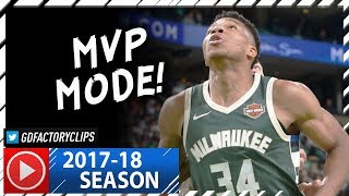 Giannis Antetokounmpo Full Highlights vs Celtics 20171018  37 Pts 13 Reb MVP MODE [upl. by Fogg172]