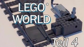 LEGO WORLD Teil 4  Elektrische Weiche [upl. by Ayiram]