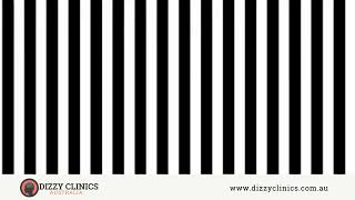 Optokinetic 1 Vertical Lines  Dizzy Clinics Australia [upl. by Yrret51]