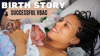 SUCCESSFUL VBAC Birth Story l POSITIVE INDUCTION with FOLEY BALLOON [upl. by Tippets625]