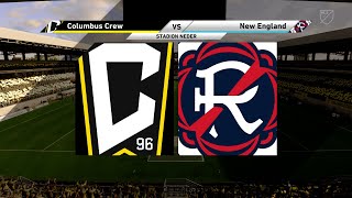 Columbus Crew vs New England  MLS  FC 25 [upl. by Aihselat850]