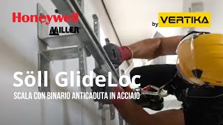 Scala con binario anticaduta in acciaio Söll GlideLoc [upl. by Ecinom]